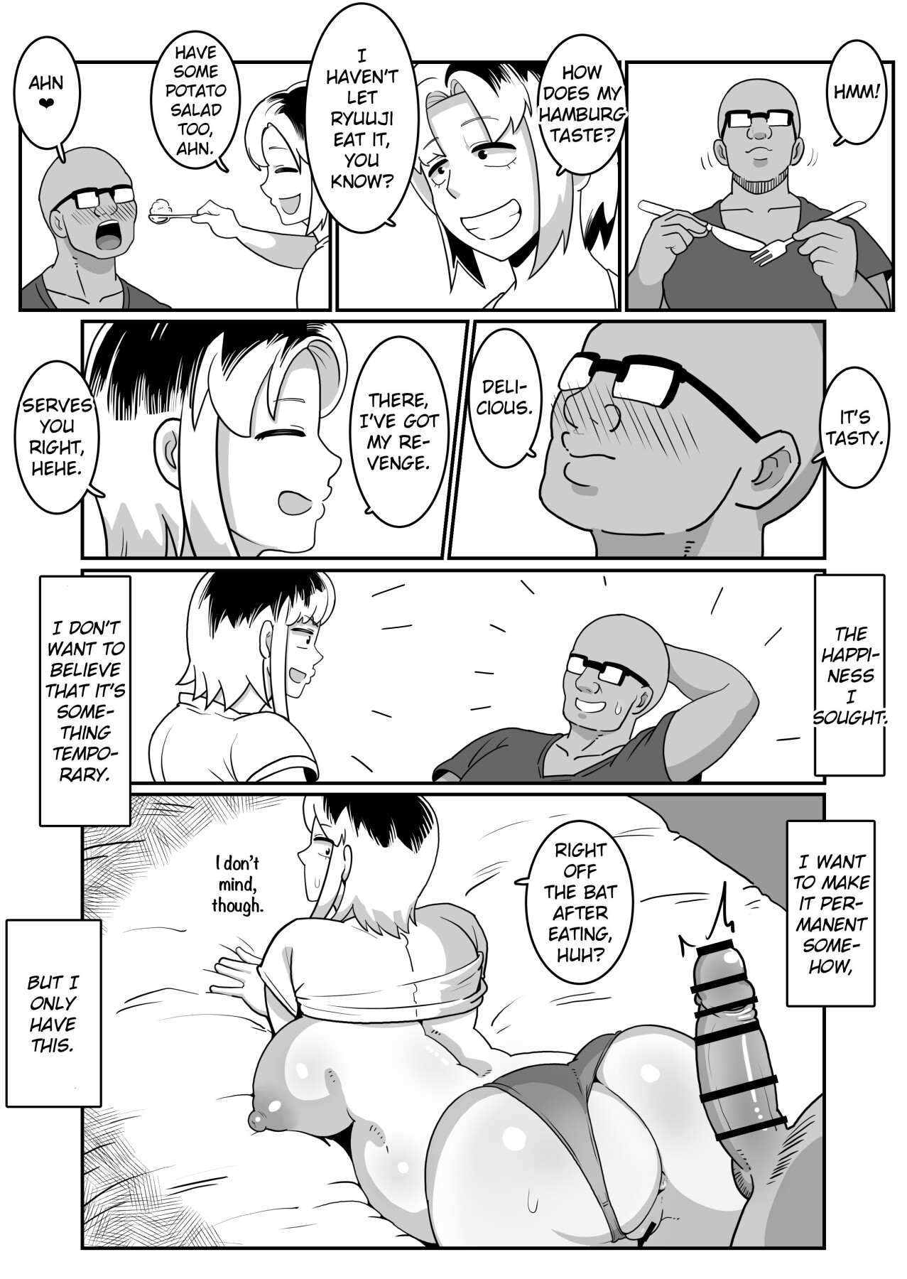 Hentai Manga Comic-Boteyyan ~I cuckolded a former delinquent wife, impregnated her, and dyed her to my liking!~-Read-46